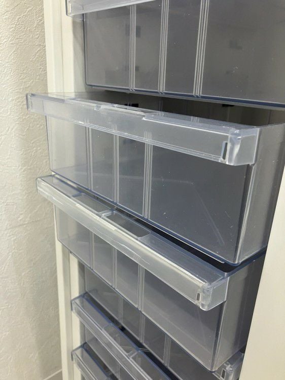 プラスLX-5(エルエックス-ファイブ)シリーズ 両開きクリアトレー上下書庫 商品画像12