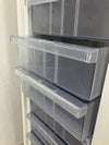 プラスLX-5(エルエックス-ファイブ)シリーズ 両開きクリアトレー上下書庫 商品画像12