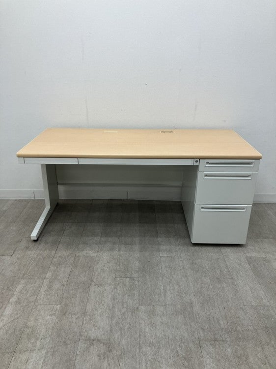 プラスUSシリーズ 1600片袖デスク 商品画像2