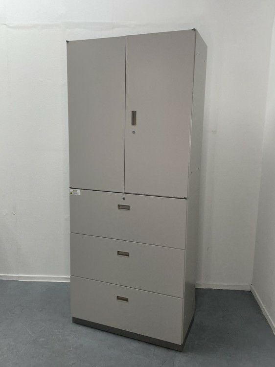 イトーキシンラインシリーズ 両開きラテラル上下書庫 商品画像1