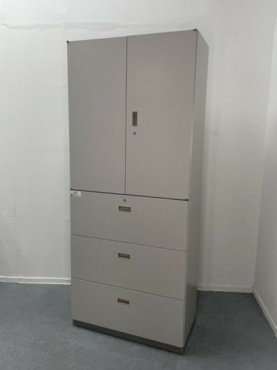 イトーキシンラインシリーズ 両開きラテラル上下書庫 商品画像1