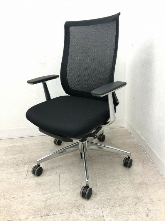 コクヨBezel(ベゼル)チェア 固定肘付ベゼルチェア 商品画像1