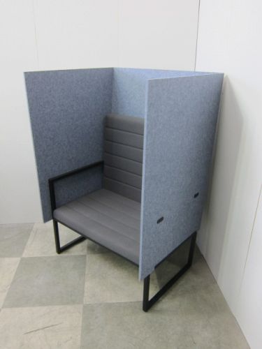 オカムラGO-DO(ゴド)シリーズ 1人掛けブースソファ 商品画像2