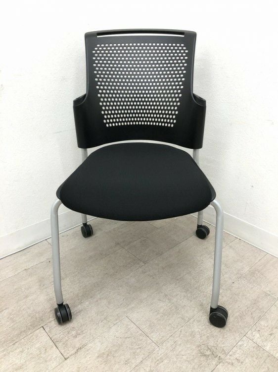 プラスチェダーCシリーズ ミーティングチェア4脚セット 商品画像5