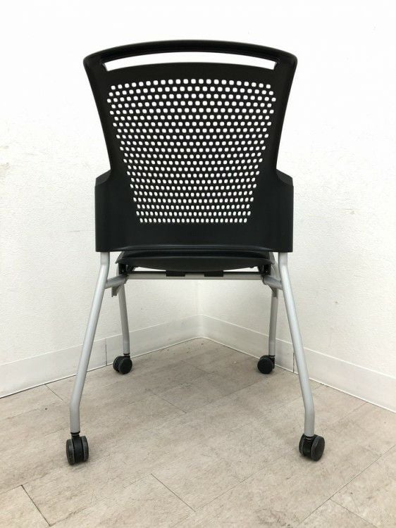 プラスチェダーCシリーズ ミーティングチェア4脚セット 商品画像6