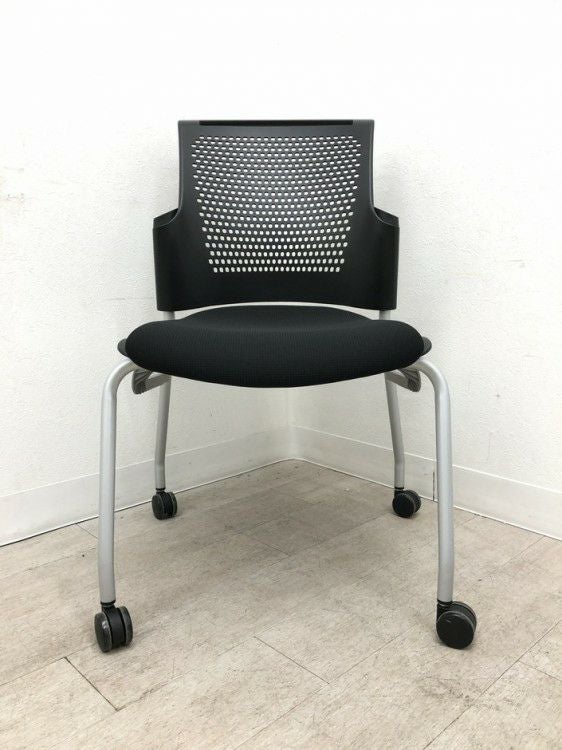 プラスチェダーCシリーズ ミーティングチェア4脚セット 商品画像11