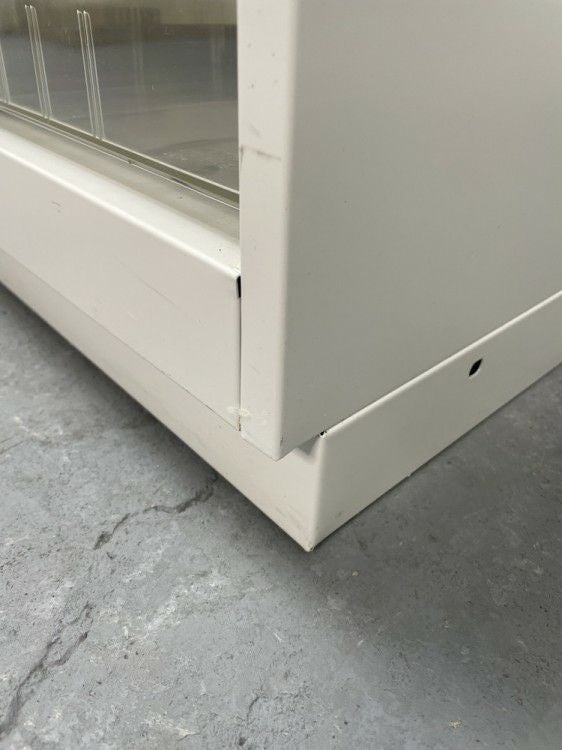 イトーキシンラインシリーズ 両開きクリアトレー上下書庫 商品画像6