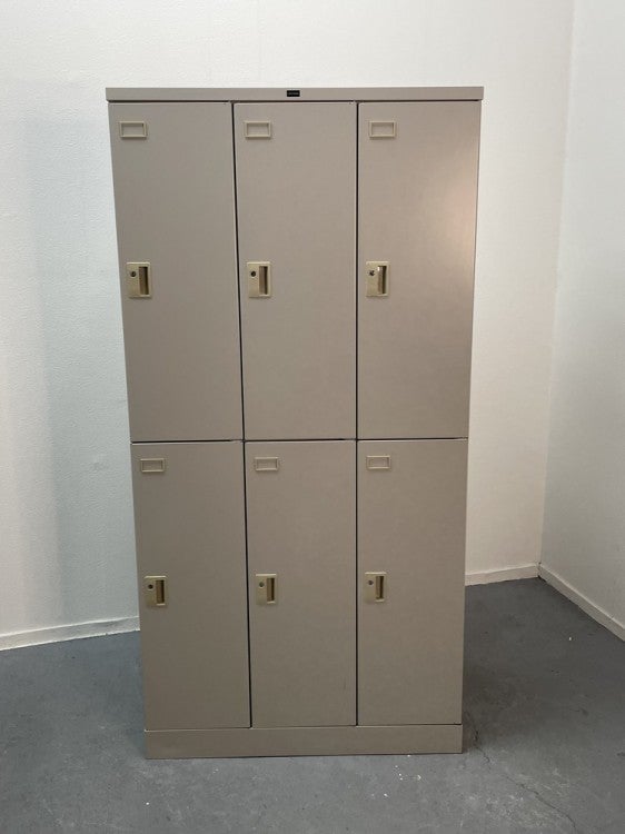 ウチダ（内田洋行）NF型シリーズ 6人用ロッカー 商品画像2