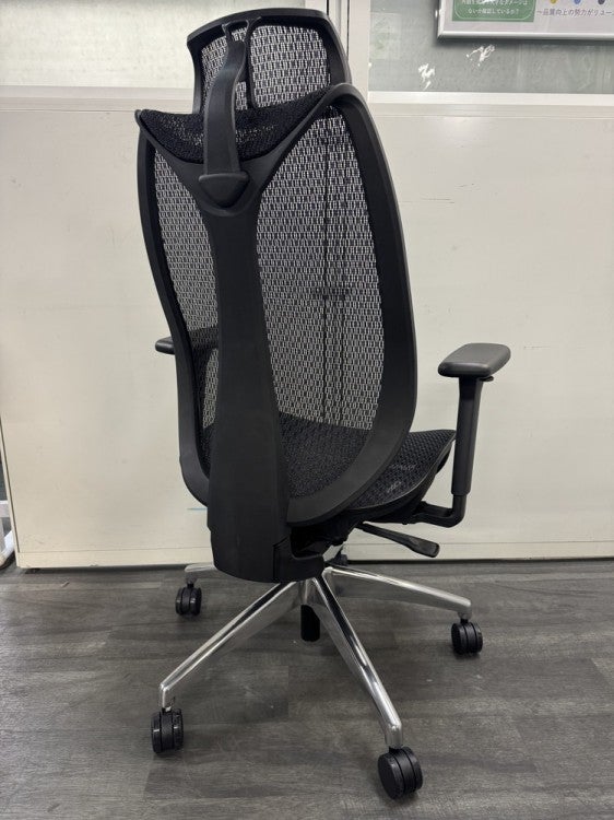 井上金庫可動肘付OAチェア 商品画像2