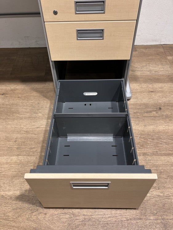 コクヨフレスコ（FRESCO）シリーズ 1400平デスク+ワゴンセット 商品画像9