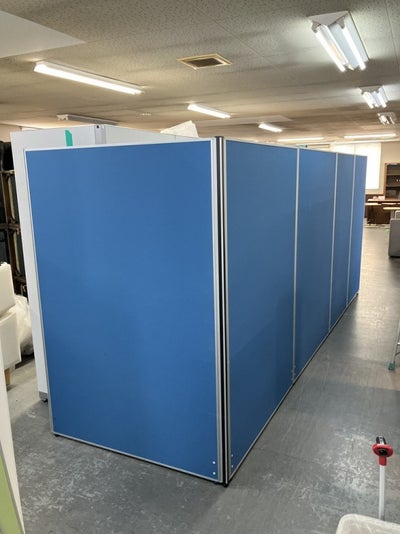 5連L型パーテーション 商品画像1