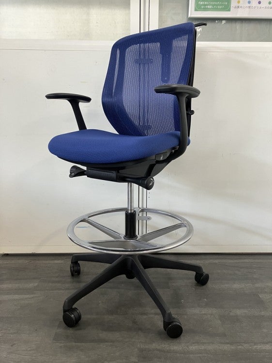 オカムラSylphy(シルフィー)チェア 固定肘付ハイチェア 商品画像2