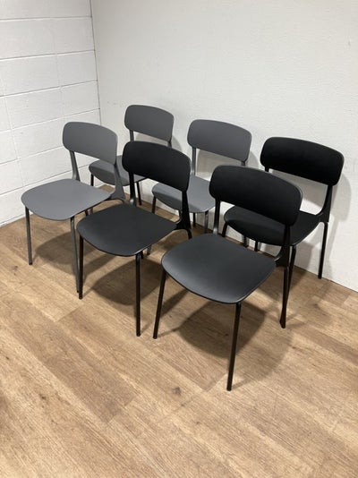 オカムラエナシリーズ スタッキングチェア6脚セット 商品画像1