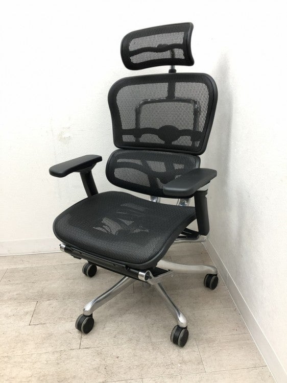 エルゴヒューマンエルゴヒューマンプロ 可動肘付エルゴヒューマンプロオットマンチェア 商品画像2