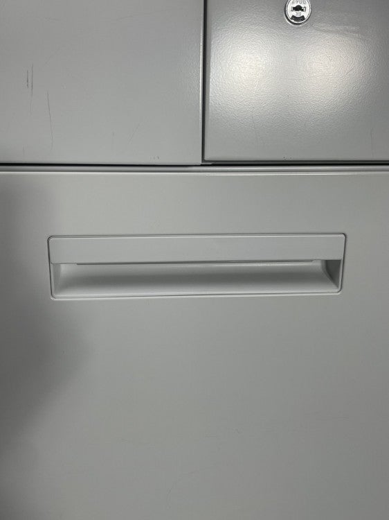 ウチダ（内田洋行）HS(ハイパーストレージ)シリーズ 両開きラテラル上下書庫 商品画像8