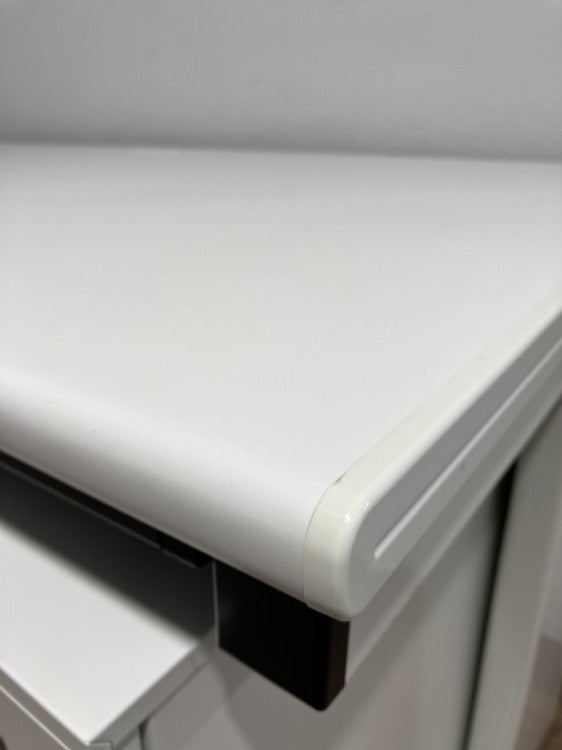 プラスフラットラインシリーズ 1400平デスク＋ワゴンセット 商品画像2