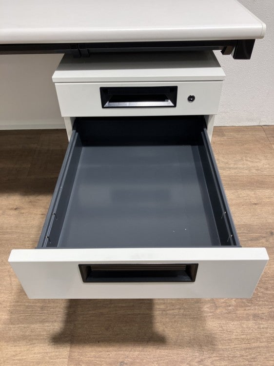 プラスフラットラインシリーズ 1400平デスク＋ワゴンセット 商品画像8