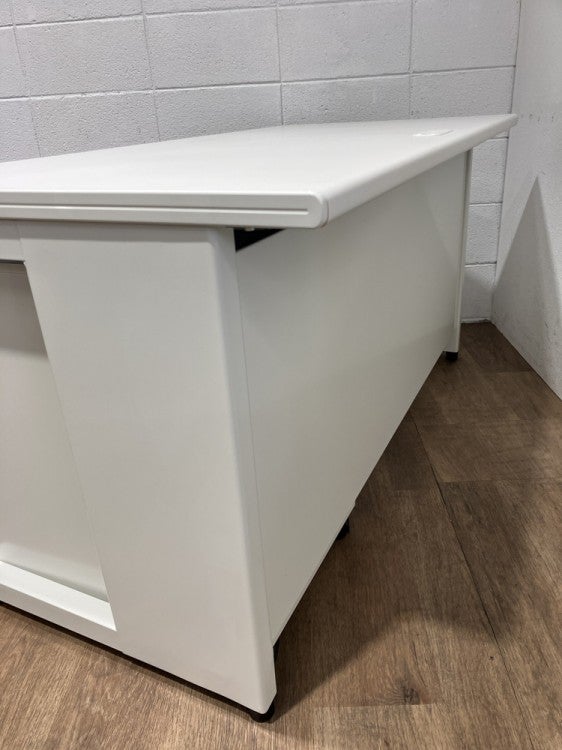 プラスフラットラインシリーズ 1400平デスク＋ワゴンセット 商品画像12