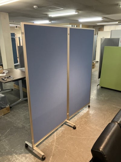 ウチダ（内田洋行）リンキーシリーズ 2連自立パーテーション 商品画像1