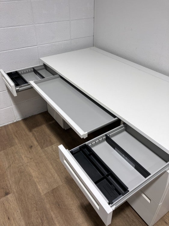 ウチダ（内田洋行）SCAENA(スカエナ)シリーズ　Kタイプ 1600両袖デスク 商品画像5