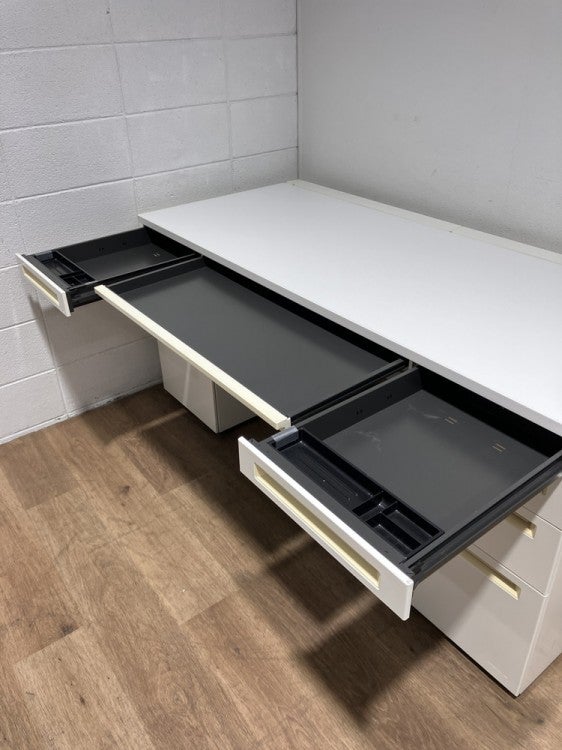 オカムラADVANCE（アドバンス）シリーズ 1600両袖デスク 商品画像5