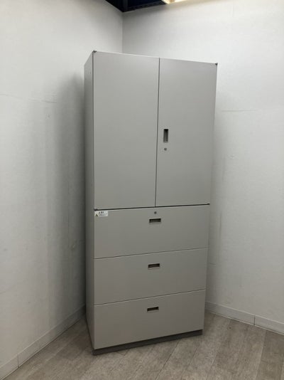 イトーキシンラインシリーズ 両開きラテラル上下書庫 商品画像1