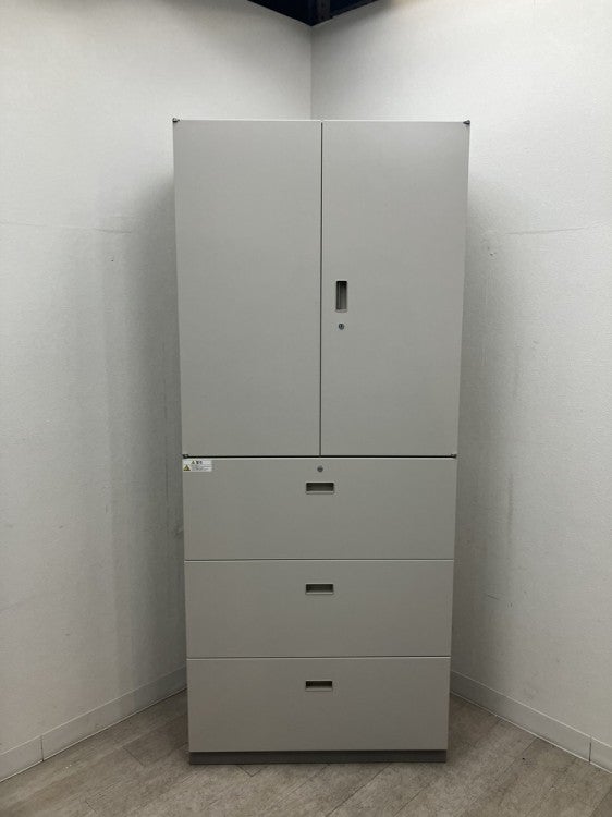 イトーキシンラインシリーズ 両開きラテラル上下書庫 商品画像2