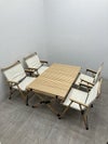 ローテーブル＋チェア4脚セット ローテーブル＋チェア4脚セット 商品画像1