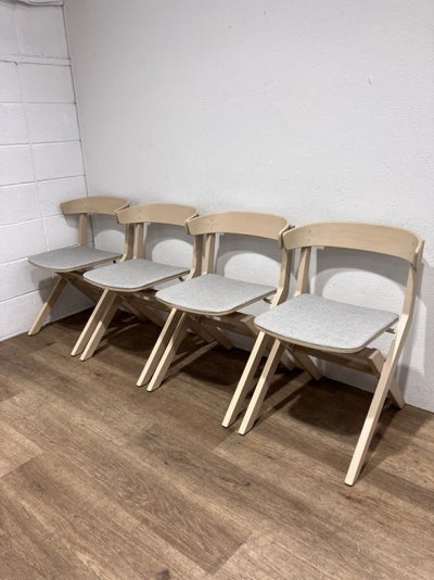 コクヨデイズオフィス ウッドサイドシリーズ スタッキングチェア4脚セット 商品画像1