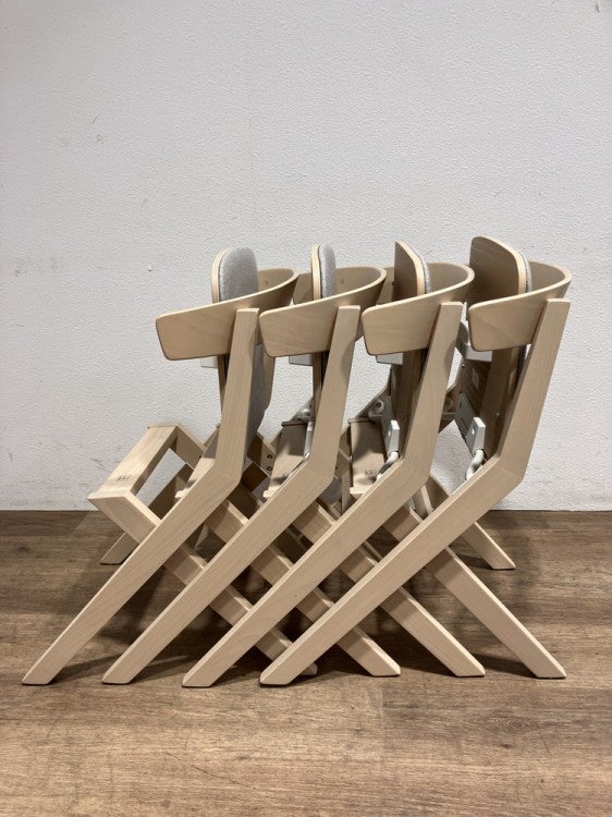 コクヨデイズオフィス ウッドサイドシリーズ スタッキングチェア4脚セット 商品画像7