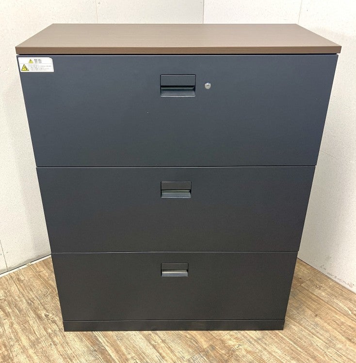 オカムラ 3段ラテラル・オープン上下書庫 | 無限堂ネットショップ