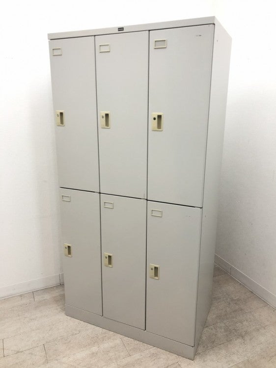 ウチダ（内田洋行）NF型シリーズ 6人用ロッカー 商品画像1