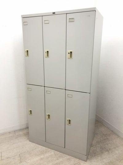 ウチダ（内田洋行）NF型シリーズ 6人用ロッカー 商品画像1