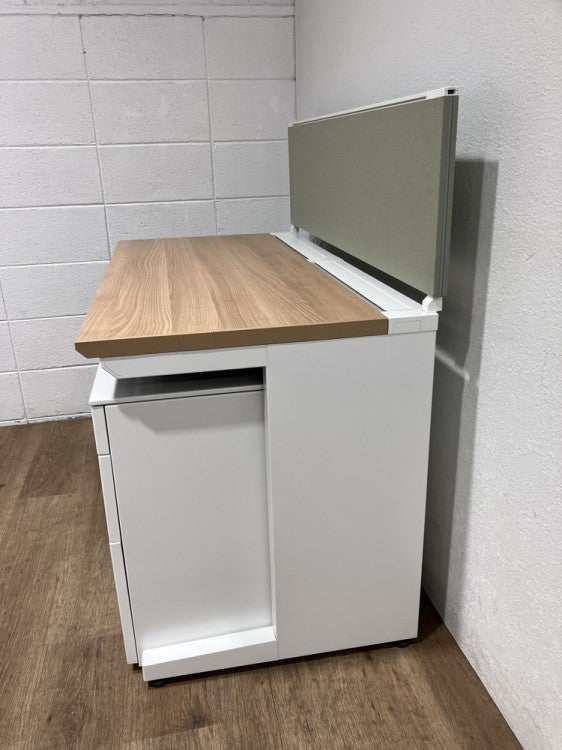 コクヨisシリーズ 1200平デスク＋ワゴン 商品画像12