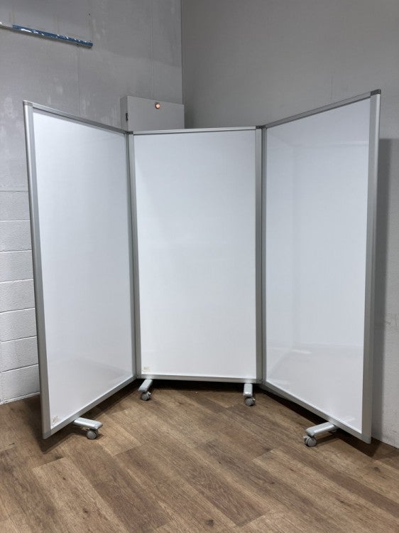 3連ホワイトボードパーテーション 商品画像1