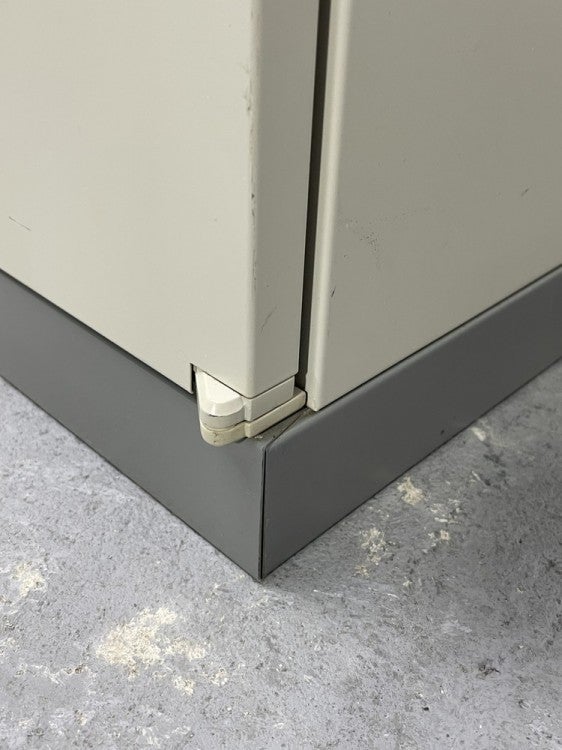 ナイキNWシリーズ ガラス両開き上下書庫 商品画像6