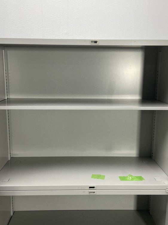 ナイキNWシリーズ ガラス両開き上下書庫 商品画像9