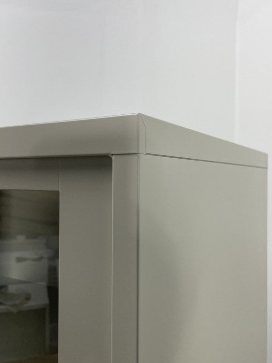 ライオン保管庫シリーズ ガラススライド上下書庫 商品画像4