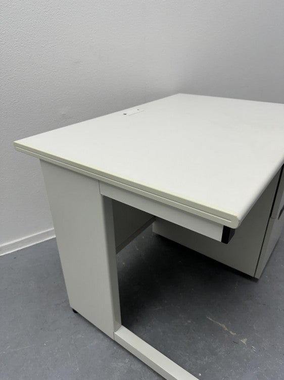 プラスフラットラインシリーズ 1000片袖デスク 商品画像9