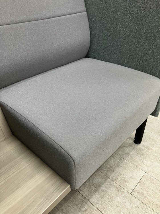 オカムラライブスシリーズ パーソナルブース+パーソナルテーブルセット 商品画像13