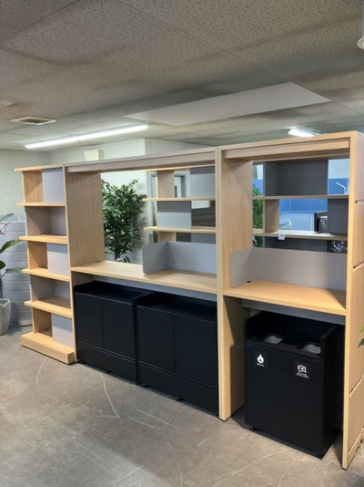 コクヨデイズオフィス（DAYS OFFICE）シリーズ ウォールシェルフカウンター6点セット 商品画像1