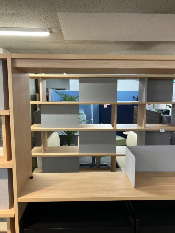 コクヨデイズオフィス（DAYS OFFICE）シリーズ ウォールシェルフカウンター6点セット 商品画像6