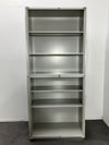 ナイキNWシリーズ ガラス両開き上下書庫 商品画像8