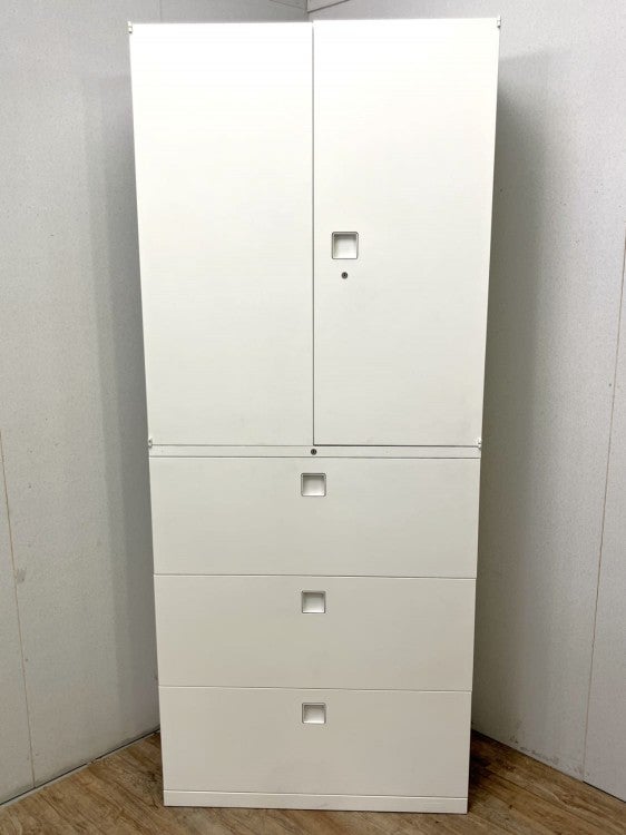 オカムラ 3段ラテラル・両開き上下書庫 | 無限堂ネットショップ