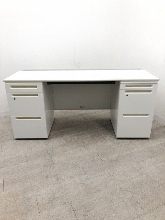 クロガネFUシリーズ 1600両袖デスク 商品画像2