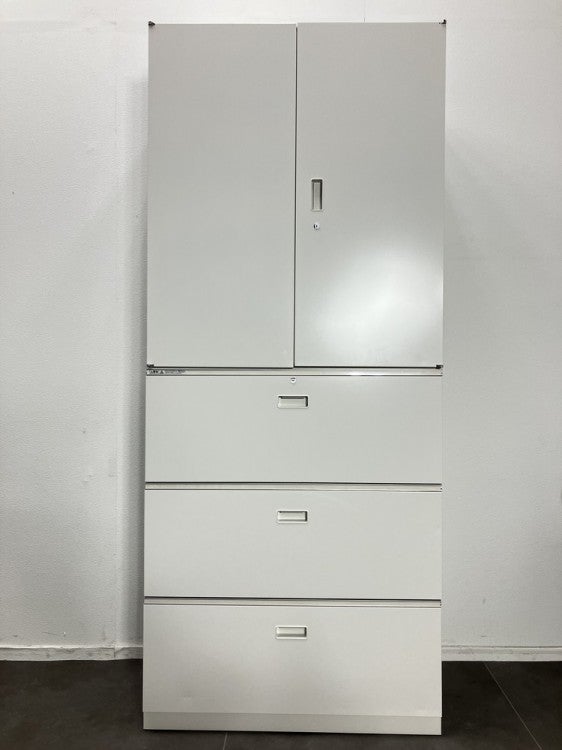 イトーキシンラインシリーズ 両開きラテラル上下書庫 商品画像3
