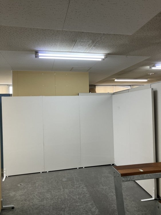 5連L型パーテーション 商品画像1