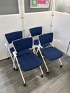 イトーキマノス(MANOSS)シリーズ ネスティングチェア4脚セット 商品画像1
