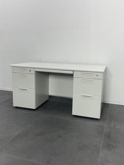 プラスLAシリーズ 1400両袖デスク 商品画像1