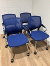 コクヨSaterite(サテリテ)シリーズ  ネスティングチェア4脚セット 商品画像1